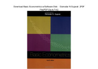 Basic Econometrics