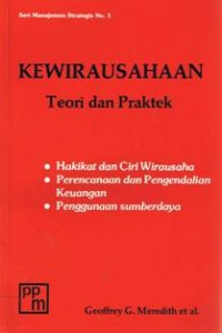 Kewirausahaan : Teori dan Praktek