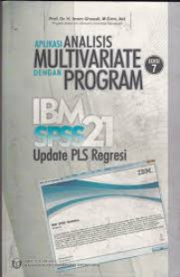 Aplikasi Analisis Multivariate dengan Program IBM SPSS 21 Update PLS Regresi