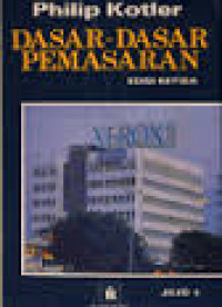 Dasar-Dasar Pemasaran