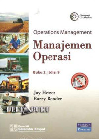 Operations Management = Manajemen Operasi / Buku.2