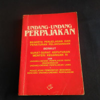 Undang-Undang Perpajakan