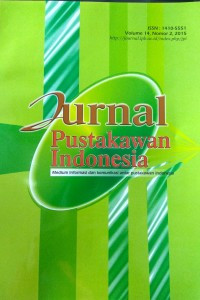 Jurnal Pustakawan Indonesia