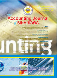 The Accounting Journal of Binaniaga