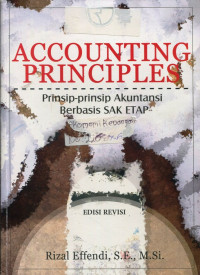 Accounting Principles = Prinsip-Prinsip Akuntansi Berbasis SAK ETAP