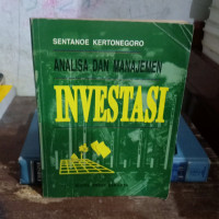 Analisa Dan Manajemen Investasi