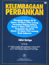 Kelembagaan Perbankan