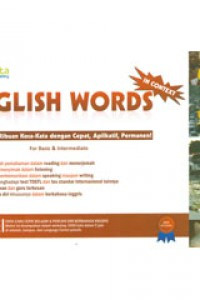 English words : Menguasai ribuan Kosa-kata dengan cepat,aplikatif,permanen