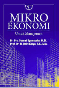 Mikro Ekonomi Untuk Manajemen